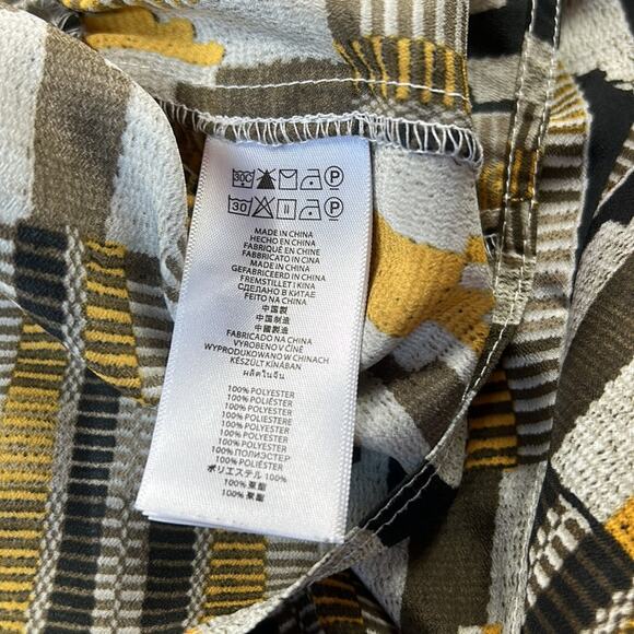 Michael Micheal Kors Patterned peplum blouse, size L - Picture 13 of 15